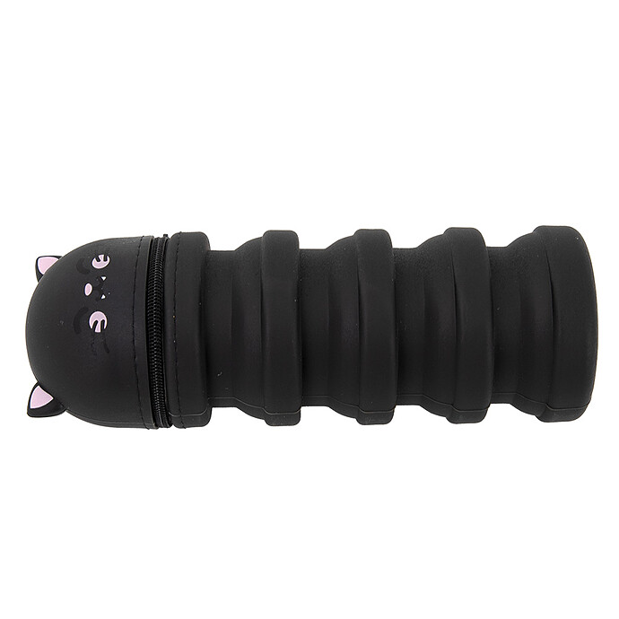 Avis Trousse en Extensible Silicone - Chat Noir