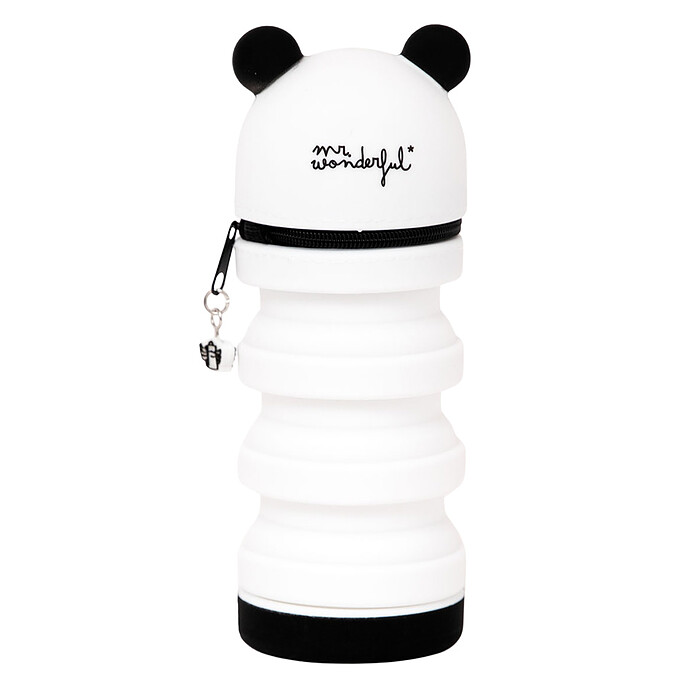 Trousse Extensible en Silicone - Panda Mr Wonderful
