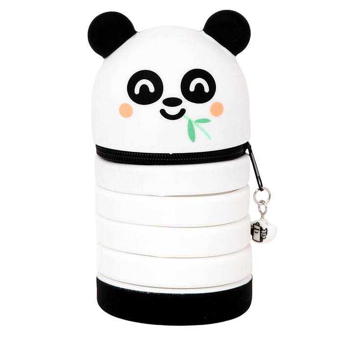 Avis Trousse Extensible en Silicone - Panda