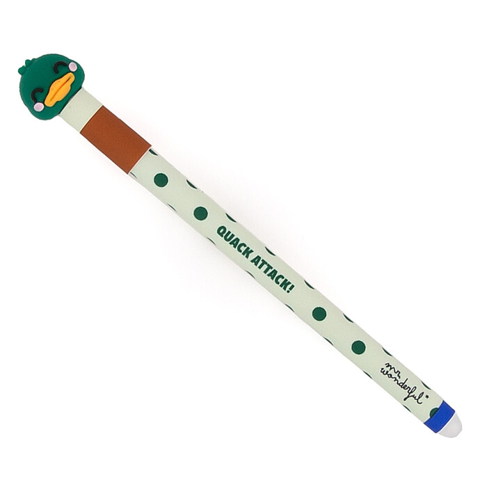 Stylo Effaçable Bo-Bo - Canard Quack Attack Mr Wonderful