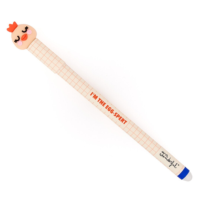 Stylo Effaçable Bo-Bo - Poule I'm The Egg-spert Mr Wonderful