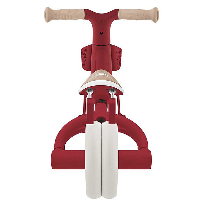 Tricycle Learning 3-en-1 Plus Eco - Rouge Foncé pas cher