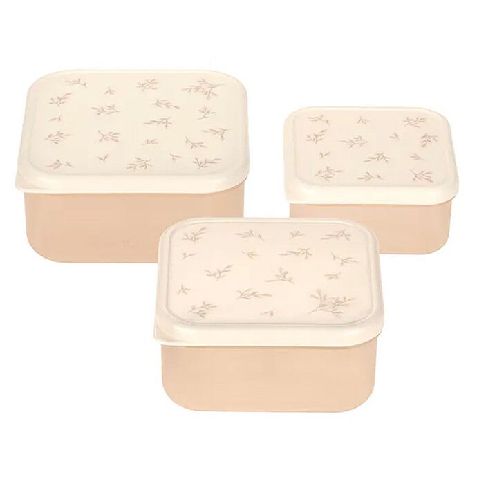 Lot de 3 Snackbox Miracle of Nature - Rose LÄSSIG