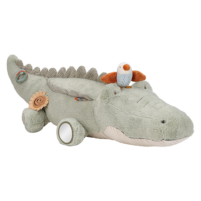 Peluche d'Activités Crocodile XL - Safari Friends Little Dutch