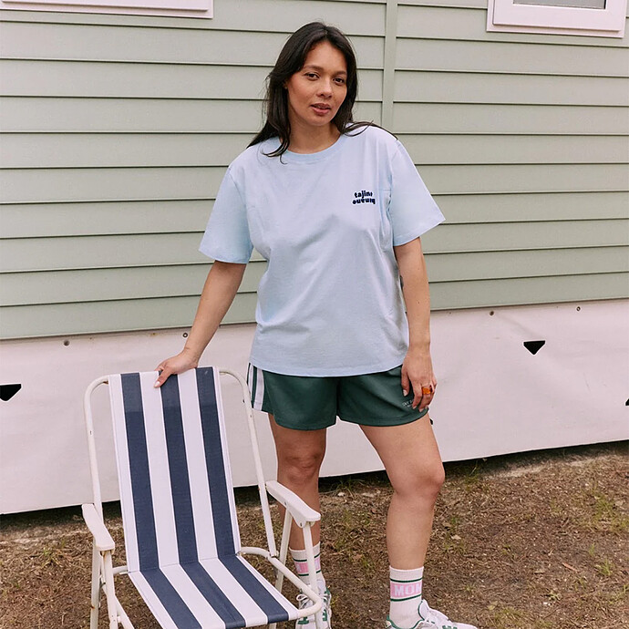 Avis T-shirt d'Allaitement La P'allaite Bleu - L