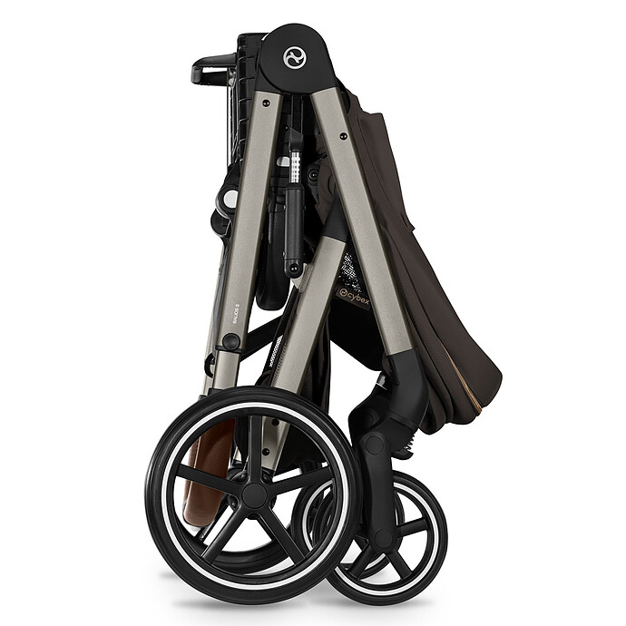 Achat Poussette Citadine Balios S Lux Cadre Taupe - Chocolate Brown