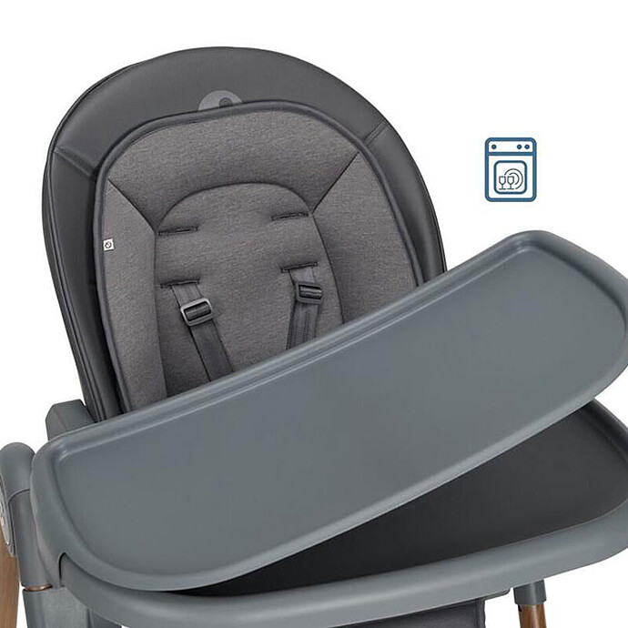 Achat Chaise Haute Ava Plus - Elegance Graphite 
