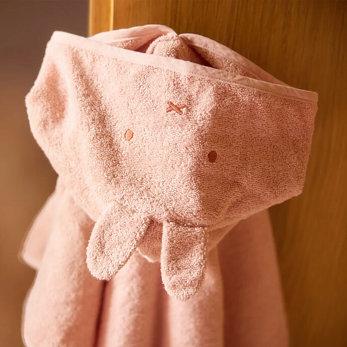 Avis Poncho de Bain - Miffy Silk Rose