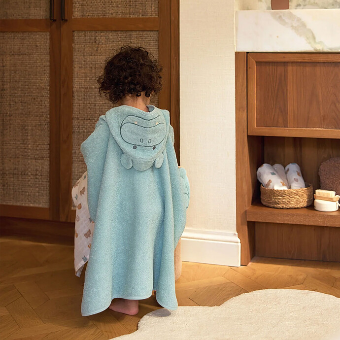 Avis Poncho de Bain Éponge - Hippo Happy