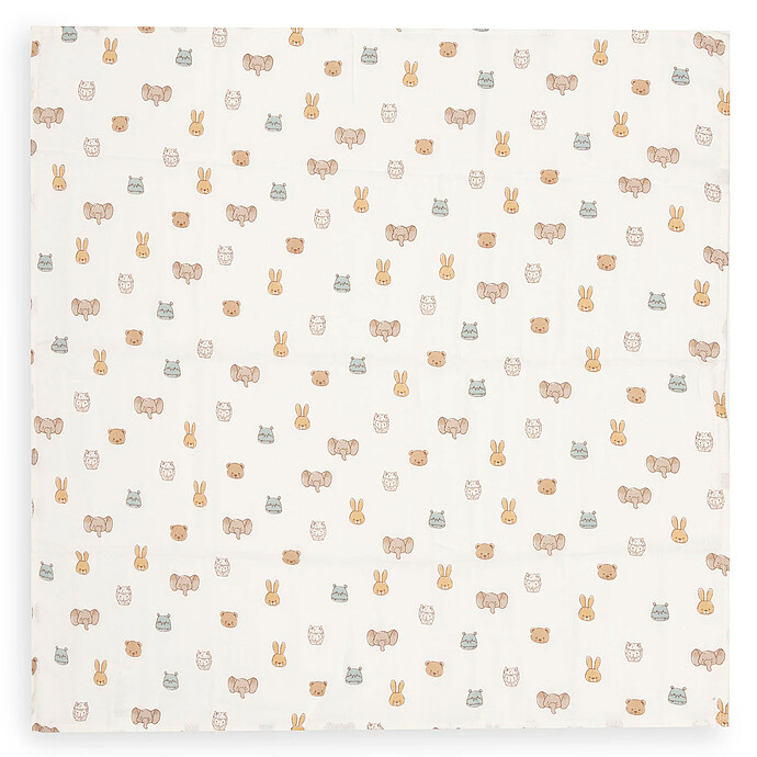 Lot de 3 Langes Gaze de Coton - Jollies Jollein