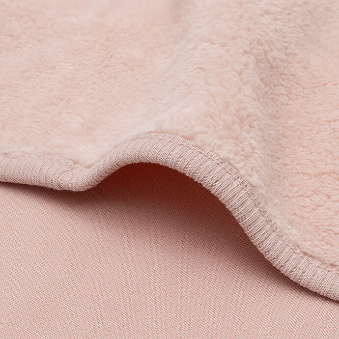Achat Couverture Berceau Basic Jersey Sherpa - Silk Rose