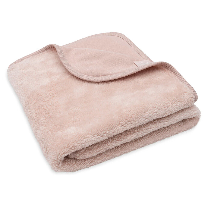 Avis Couverture Berceau Basic Jersey Sherpa - Silk Rose