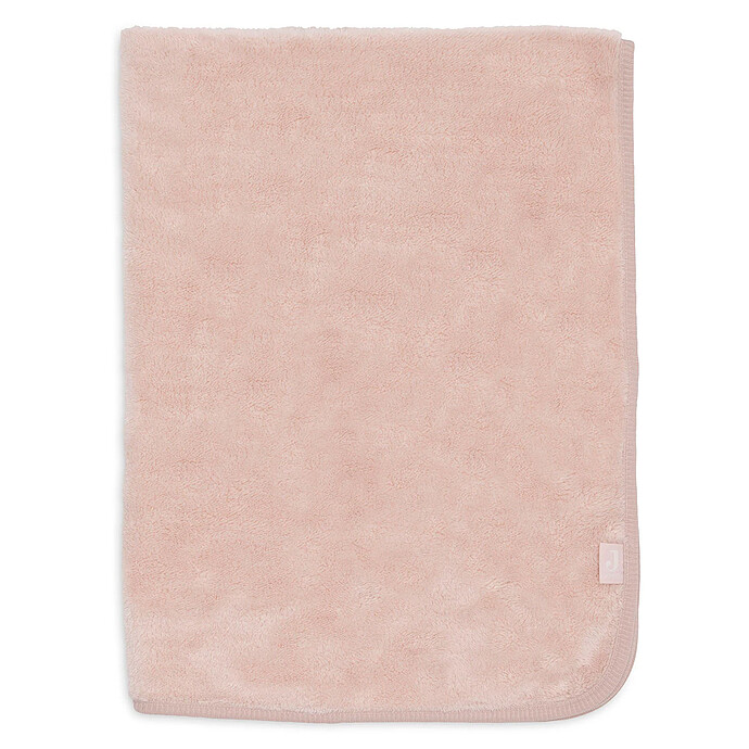 Couverture Berceau Basic Jersey Sherpa - Silk Rose Jollein