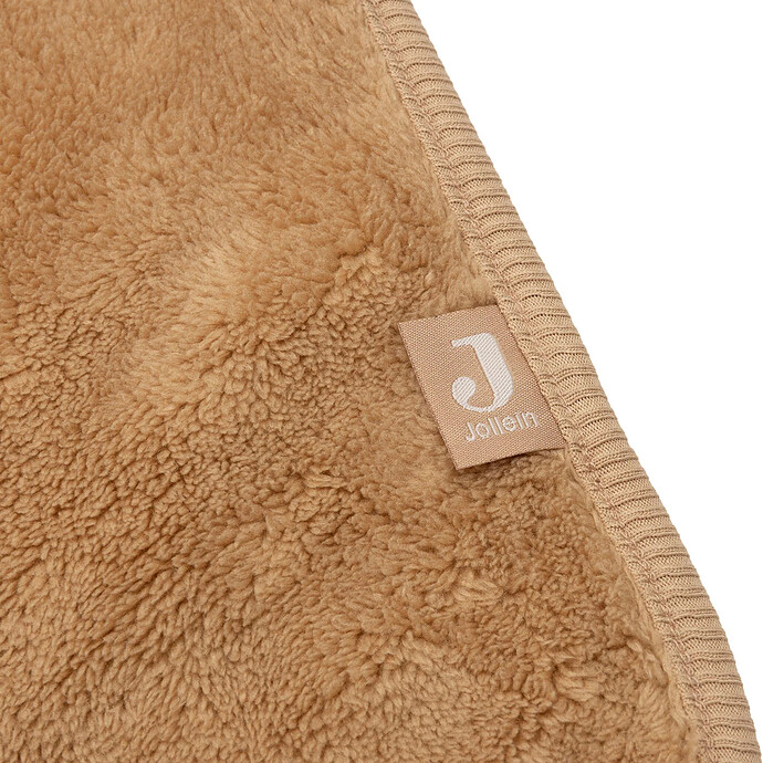Couverture Lit Bébé Basic Jersey Sherpa - Hazel pas cher