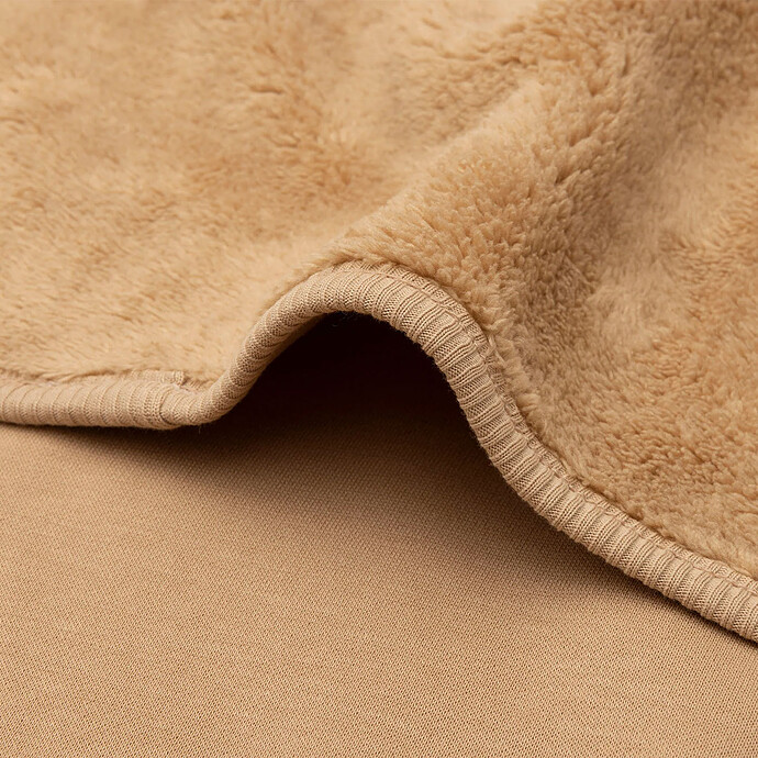 Achat Couverture Lit Bébé Basic Jersey Sherpa - Hazel