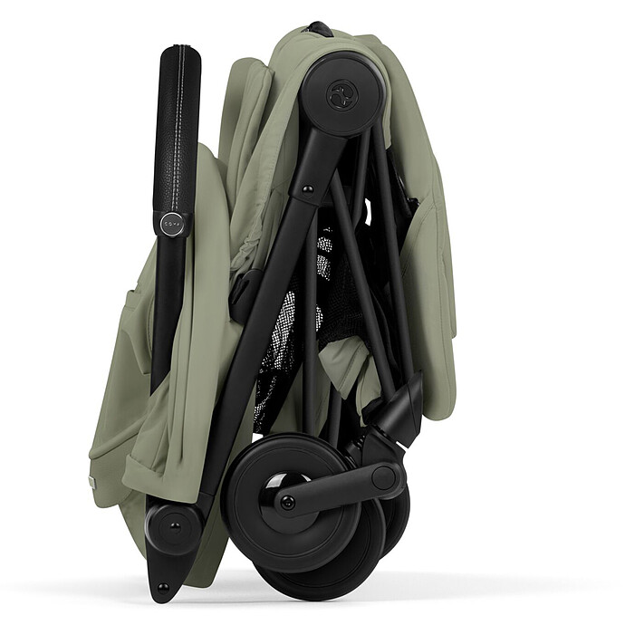 Achat Poussette Ultra-compacte Coyä Style Châssis Matt Black - Sage Green