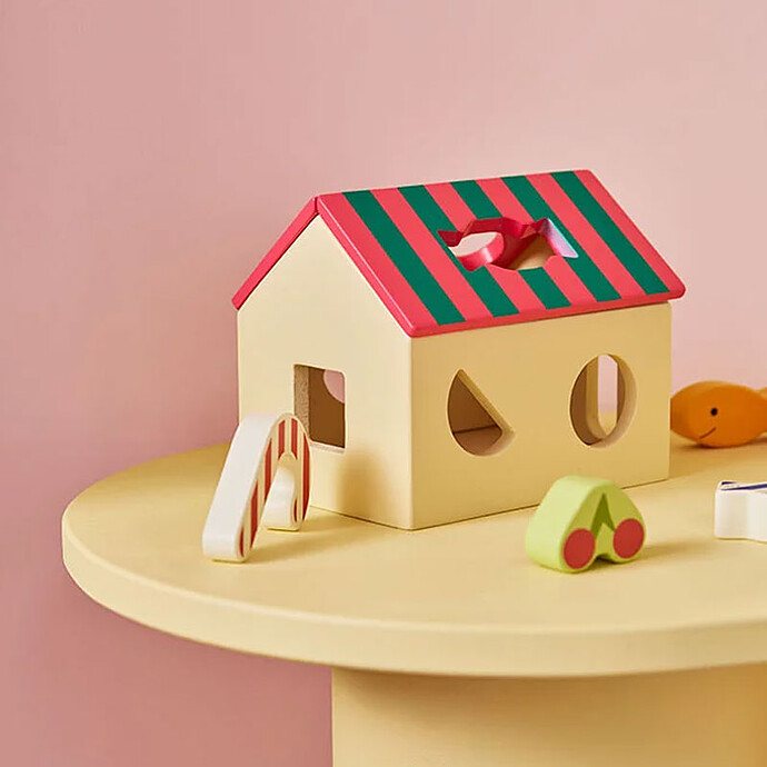 Boîte à Formes Maison Swedish Candy pas cher