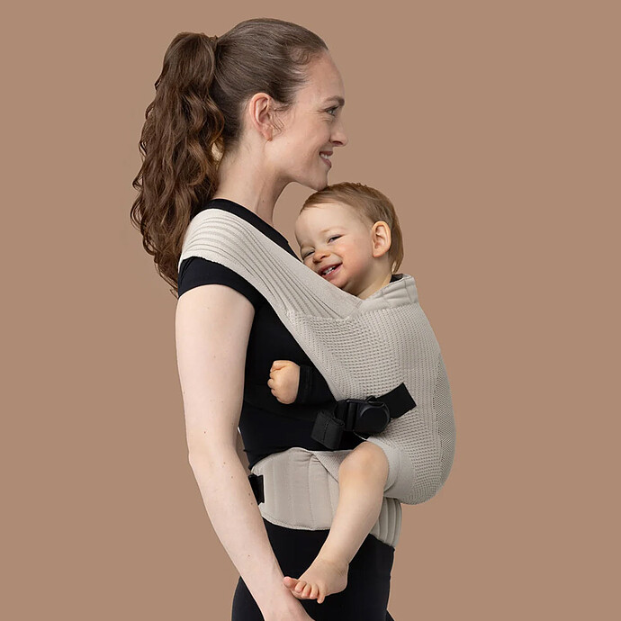 Porte-bébé Toddler Flybaby - Creme pas cher