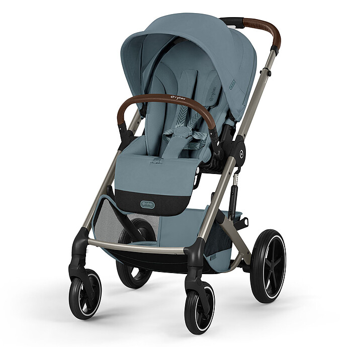 Avis Pack Poussette Balios S Lux 2026 + Nacelle Pliable - Stormy Blue