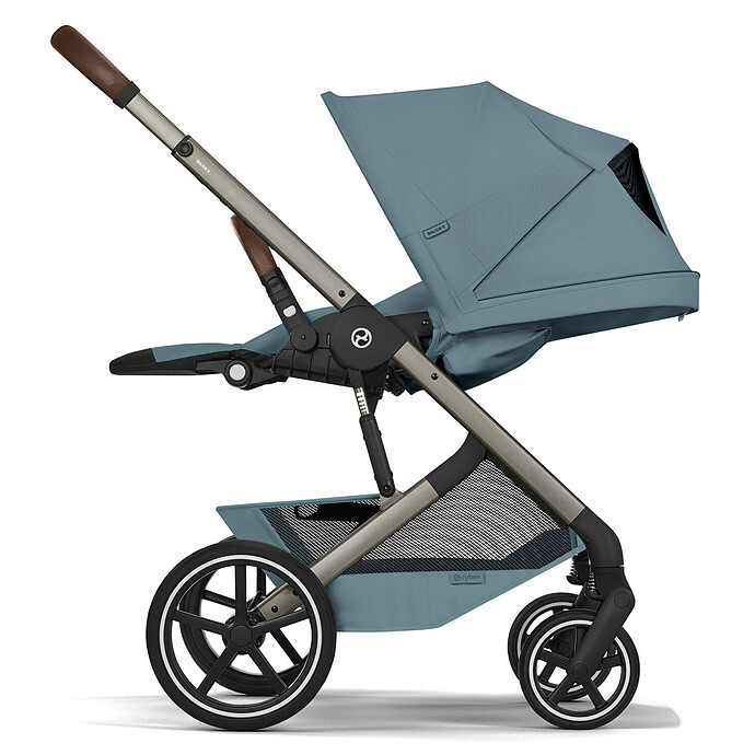 Achat Pack Poussette Balios S Lux 2026 + Nacelle Pliable - Stormy Blue