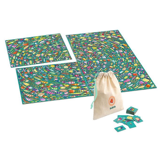Jeu Cherche et Trouve Crazy Obs - Fishy Fish Djeco