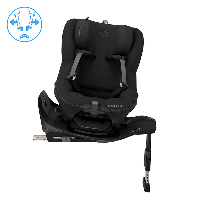 Avis Siège Auto Mica Slide Pro i-Size Groupe 0+/1 - Authentic Black