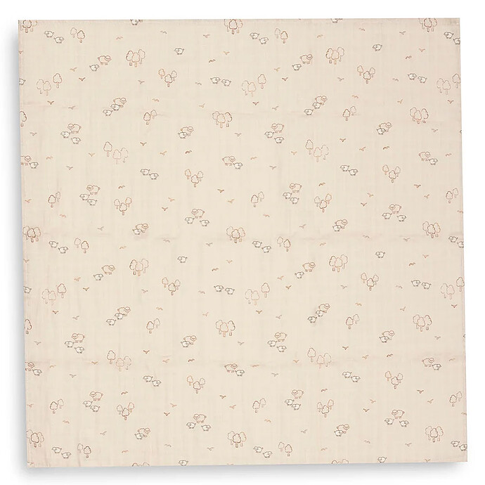 Lot de 3 Langes Gaze de Coton - Woolly Jollein