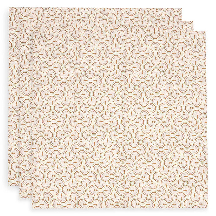 Lot de 3 Langes Gaze de Coton - Soft Plumes Jollein