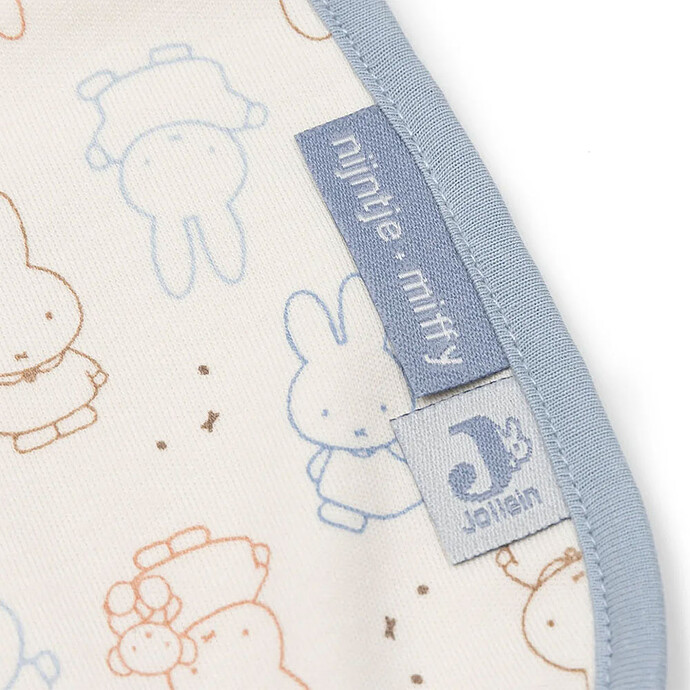 Lot de 5 Bavoirs Imperméables Miffy Moments - Cloudy Blue  pas cher