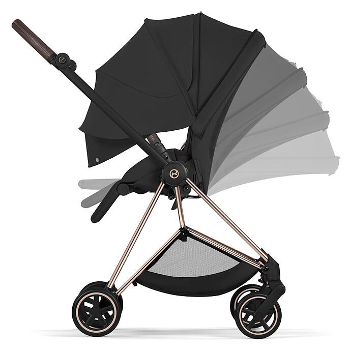 Avis Pack Poussette Mios Confort 2026 Matt Black + Nacelle Pliable - Coconut Brown