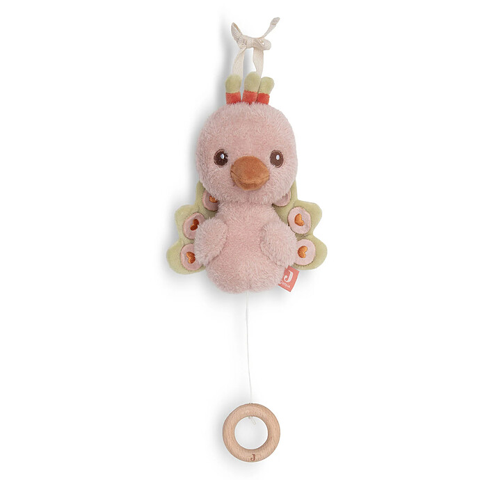 Peluche Musicale Peacock Pavie Soft Plumes Jollein