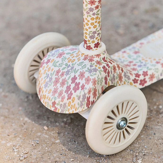 Trottinette 3 Roues - Sunny Flower Off White pas cher