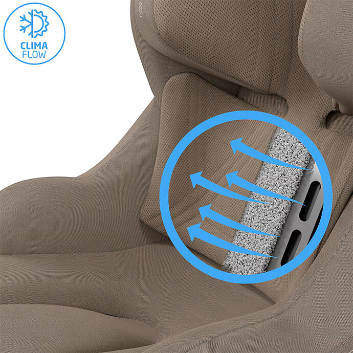 Achat Siège Auto Mica Slide Pro i-Size Groupe 0+/1 - Authentic Truffle