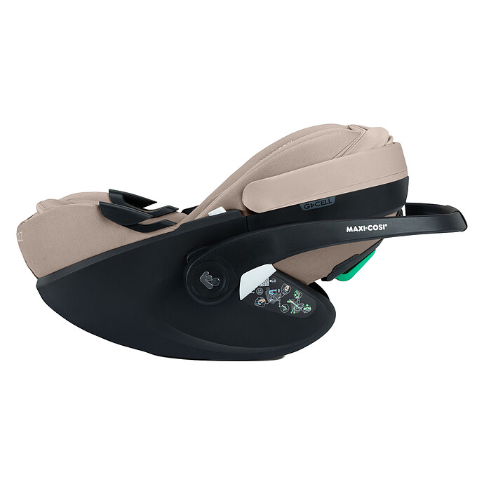 Siège Auto Pebble Slide Pro i-Size Groupe 0+ Joolz x Maxi-Cosi - Sandy Taupe Joolz