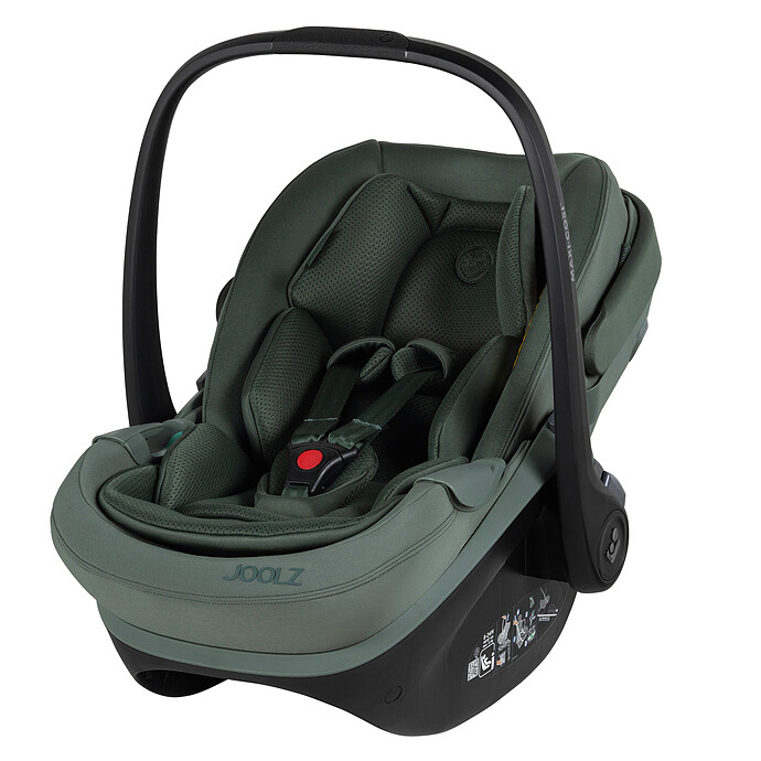 Siège Auto Pebble Slide Pro i-Size Groupe 0+ Joolz x Maxi-Cosi - Forest Green Joolz