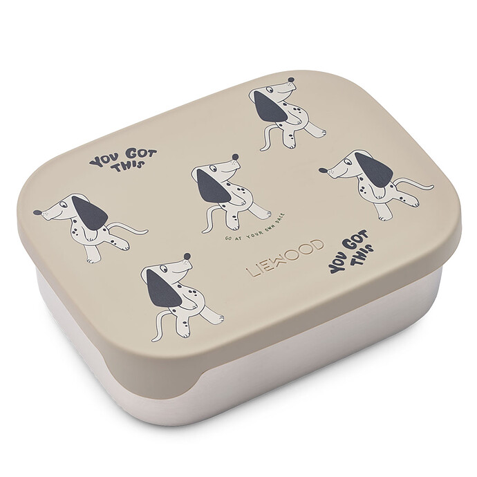Lunchbox Arthur - Dakota Dog Mist Liewood