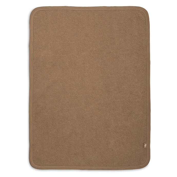 Couverture Berceau Merino Wool Felted - Dark Hazel Jollein
