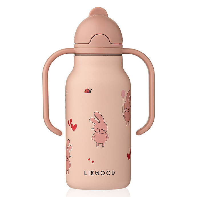 Gourde avec Poignées Kimmie Wild Child Rosey - 250 ml Liewood