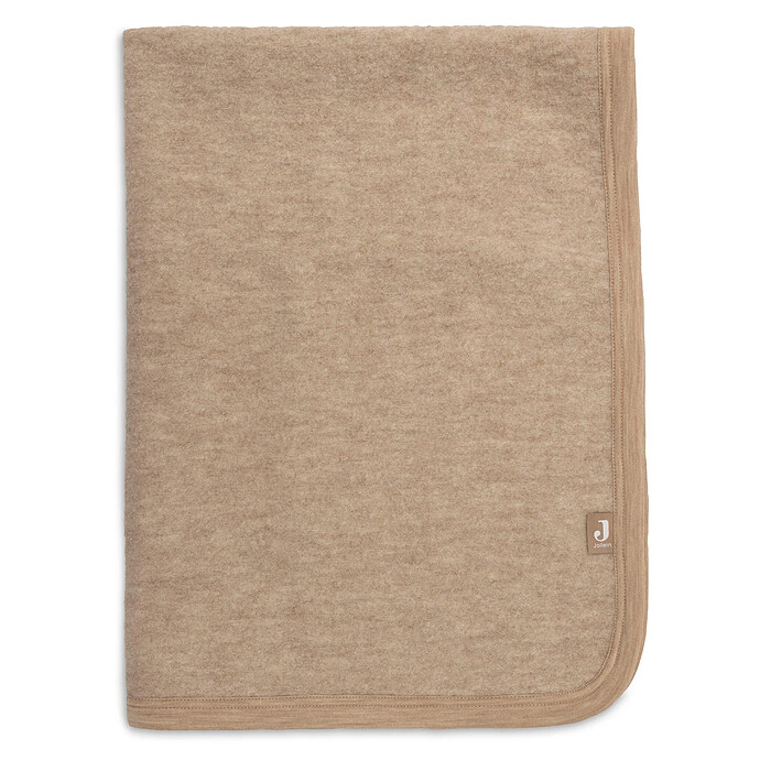 Couverture Berceau Merino Wool Felted - Naturel Jollein