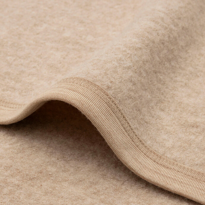 Achat Couverture Berceau Merino Wool Felted - Naturel
