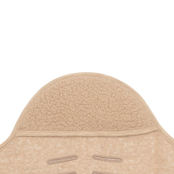 Couverture Portefeuille Sherpa Merino Wool - Naturel pas cher