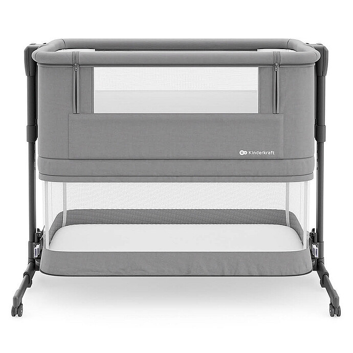 Lit NESTE GROW 2 - Gris Foncé Kinderkraft
