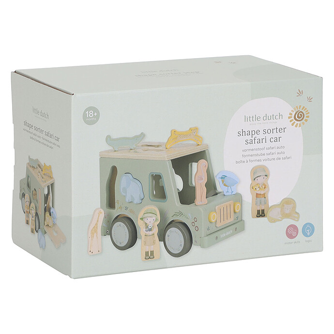 Achat Boîte à Formes Voiture de Safari - Safari Friends