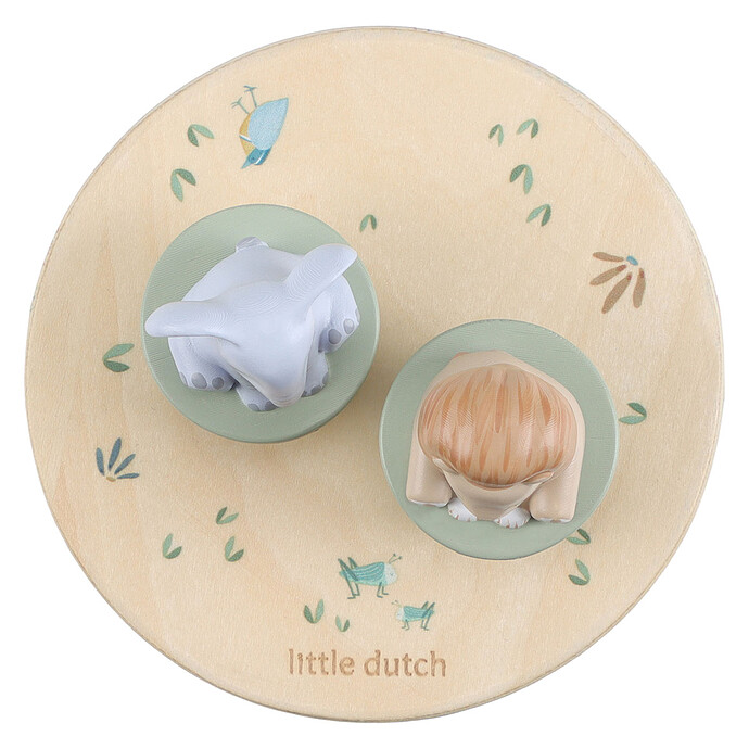 Boîte à Musique en Bois - Safari Friends Little Dutch