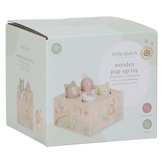 Jouet Pop-up - Safari Friends pas cher