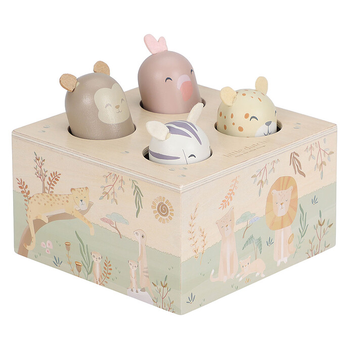 Jouet Pop-up - Safari Friends Little Dutch