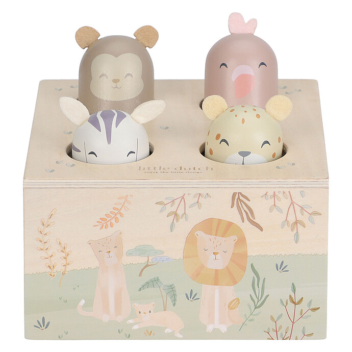 Jouet Pop-up - Safari Friends Little Dutch