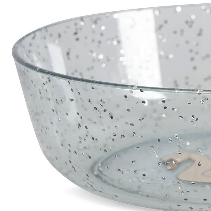 Set de Repas Pailleté 3 Pièces - Swan Blue pas cher