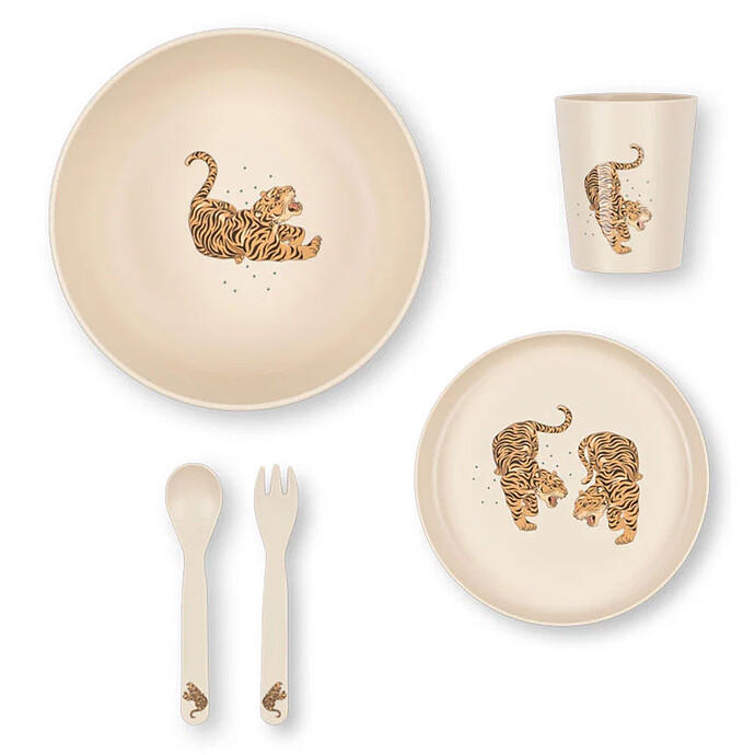 Set de Repas 5 Pièces - Tiger Ruggito Konges Sløjd
