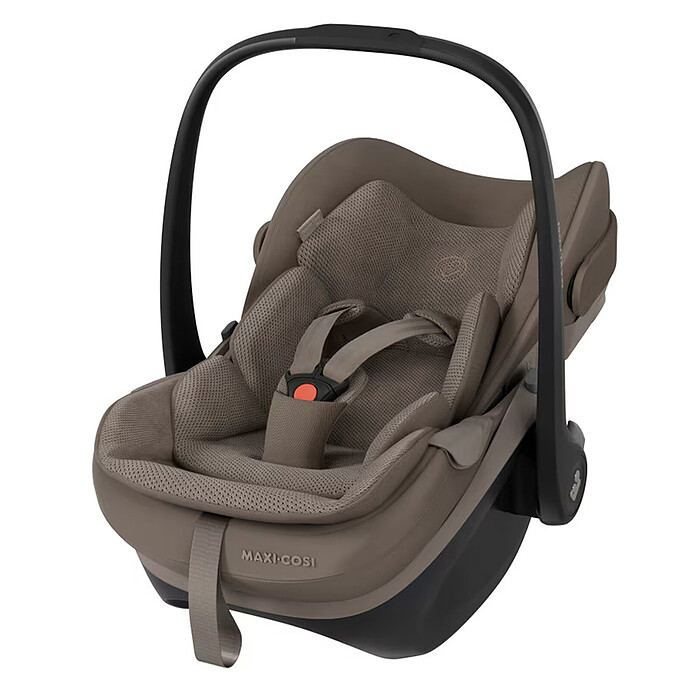 Poussette Trio YOYO5 0+ + Pack Couleur YOYO5 6+ + Siège Auto Pebble Slide Pro i-Size Groupe 0+ - Taupe Stokke